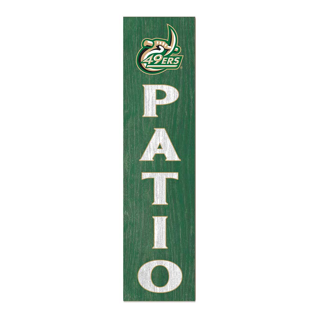 11x46 Leaning Sign Patio North Carolina (Charlotte) 49ers