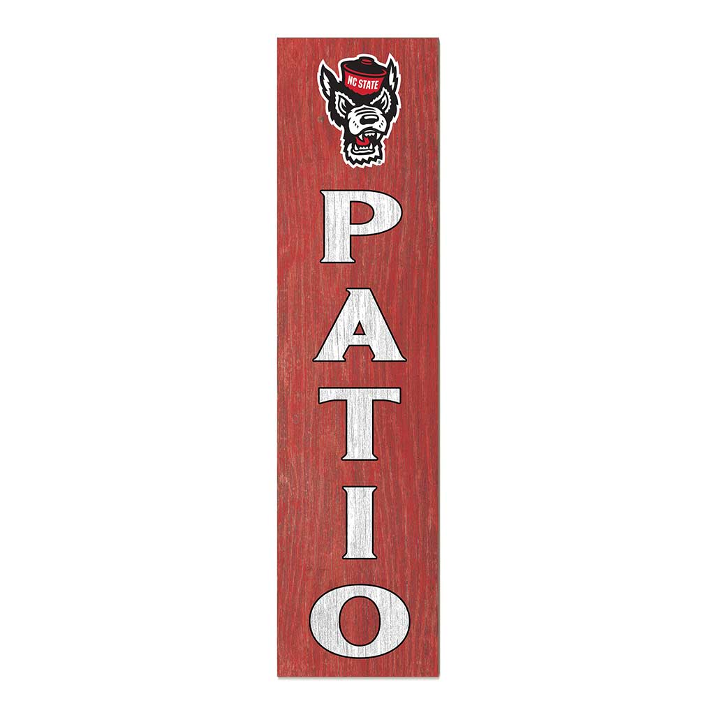 11x46 Leaning Sign Patio North Carolina State Wolfpack