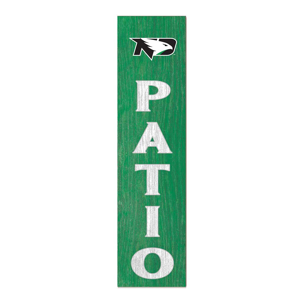 11x46 Leaning Sign Patio North Dakota Fighting Hawks