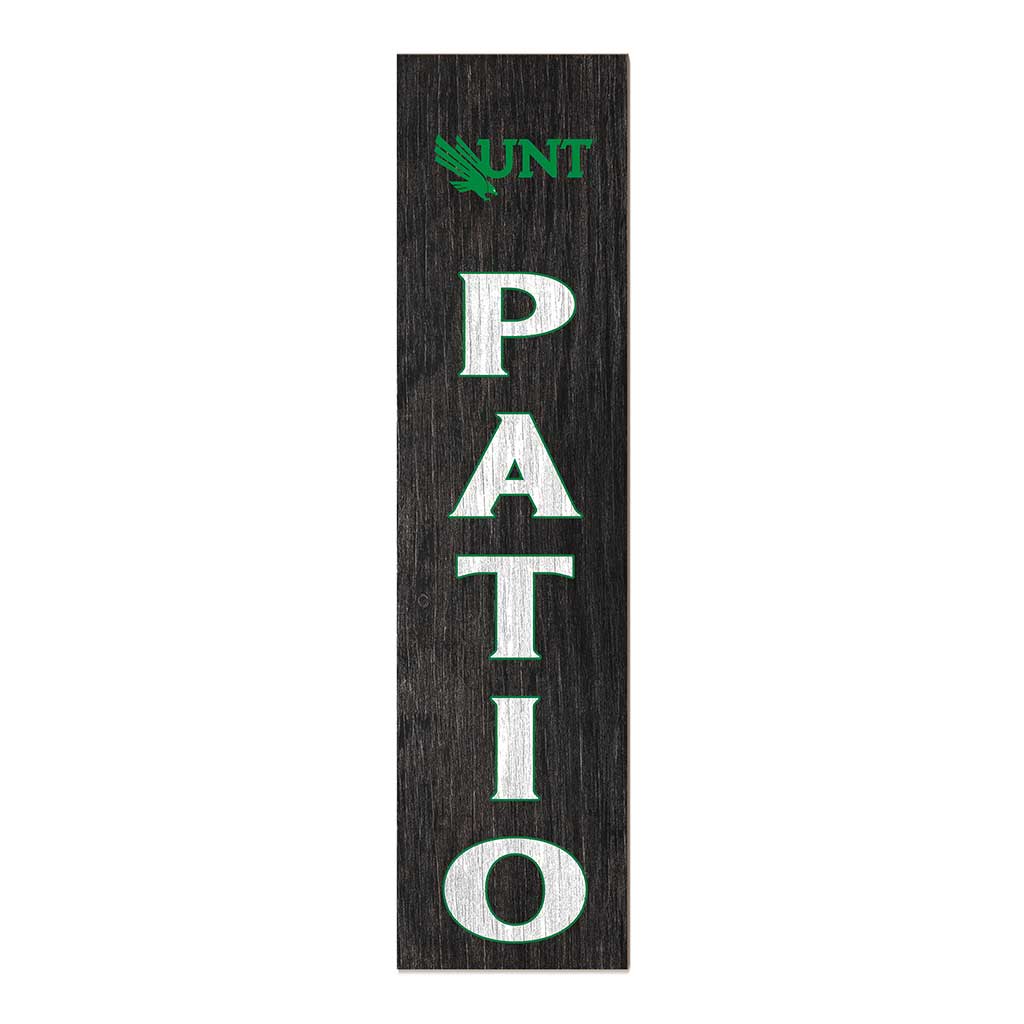 11x46 Leaning Sign Patio North Texas Mean Green