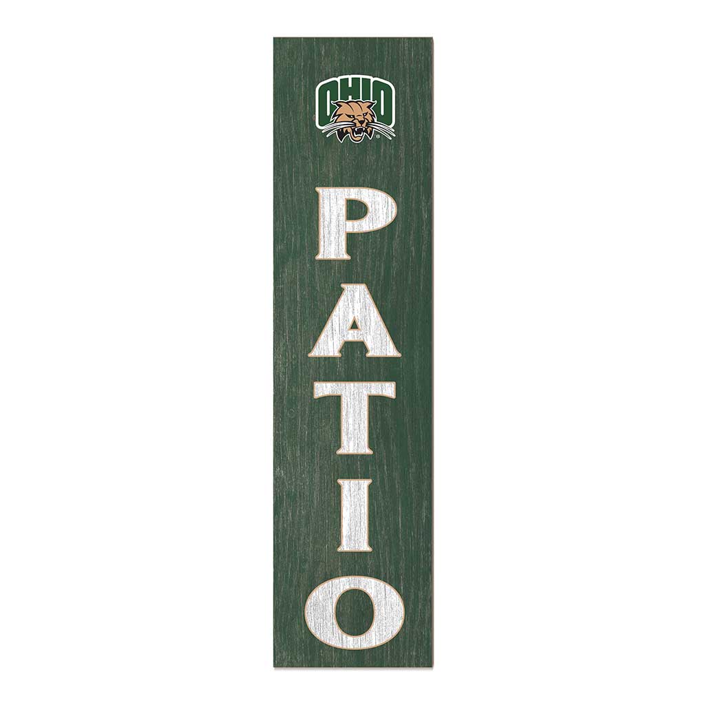 11x46 Leaning Sign Patio Ohio Univ Bobcats