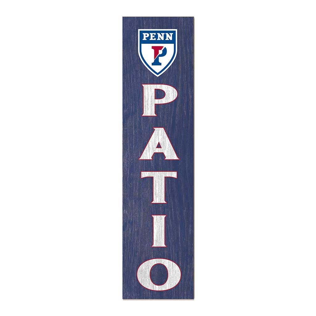 11x46 Leaning Sign Patio University of Pennsylvania Quakers