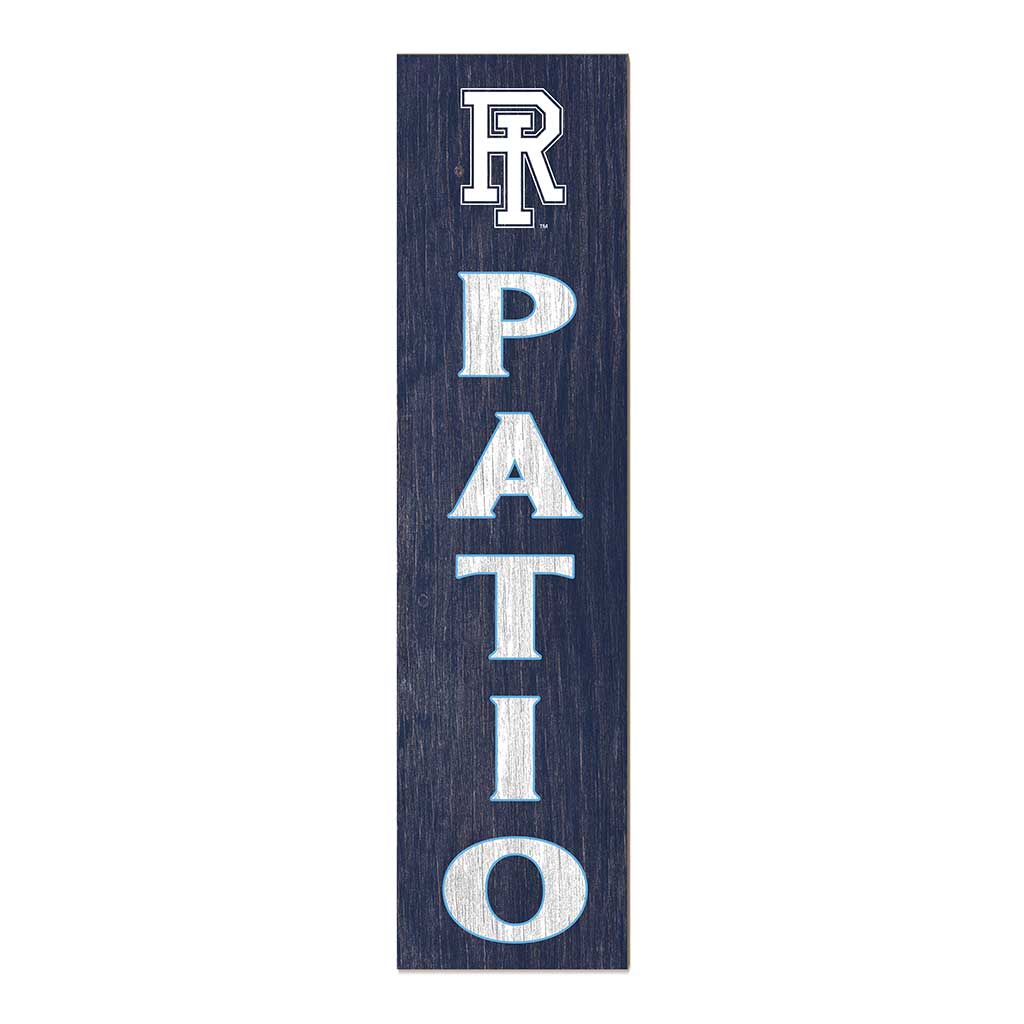 11x46 Leaning Sign Patio Rhode Island Rams