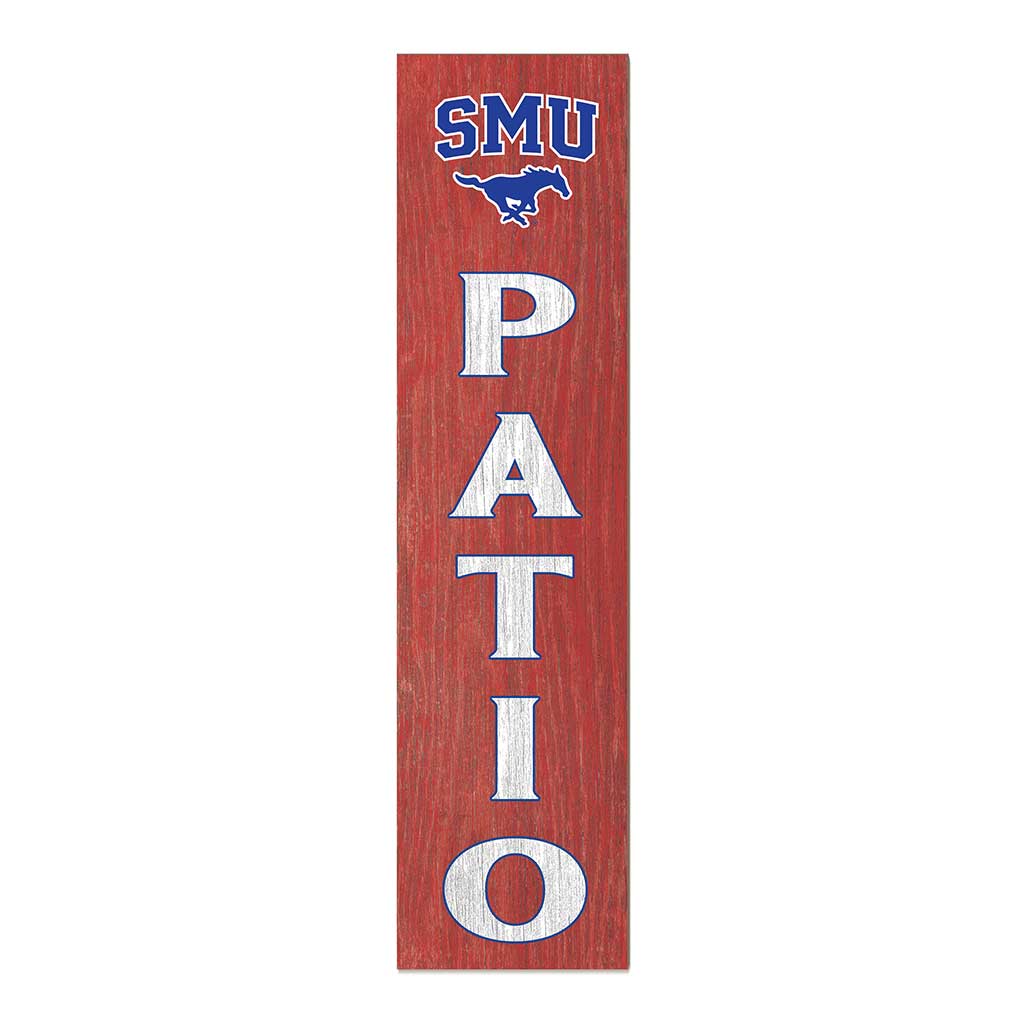 11x46 Leaning Sign Patio Southern Methodist Mustangs