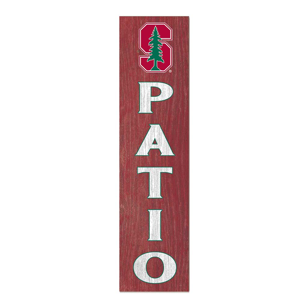 11x46 Leaning Sign Patio Stanford Cardinal color