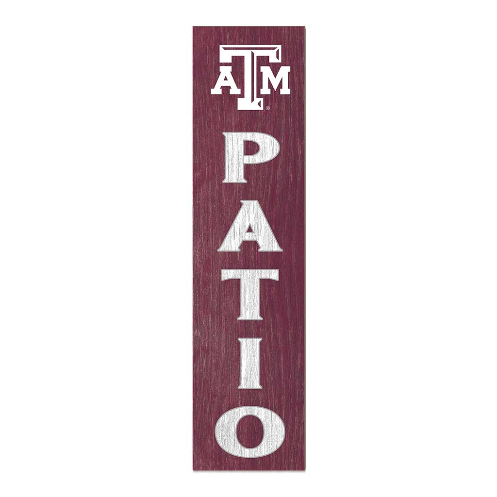 11x46 Leaning Sign Patio Texas A&M Aggies