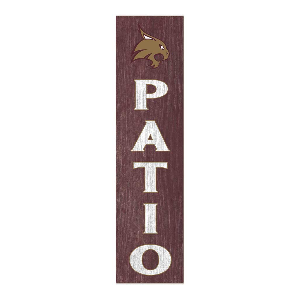 11x46 Leaning Sign Patio Texas State Bobcats