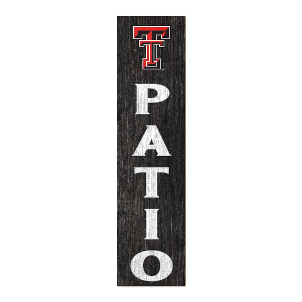 11x46 Leaning Sign Patio Texas Tech Red Raiders