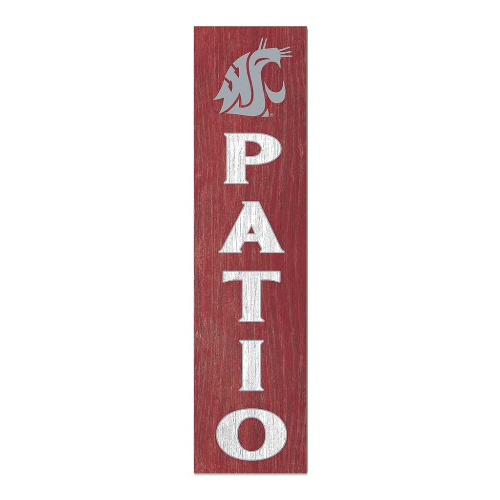 11x46 Leaning Sign Patio Washington State Cougars