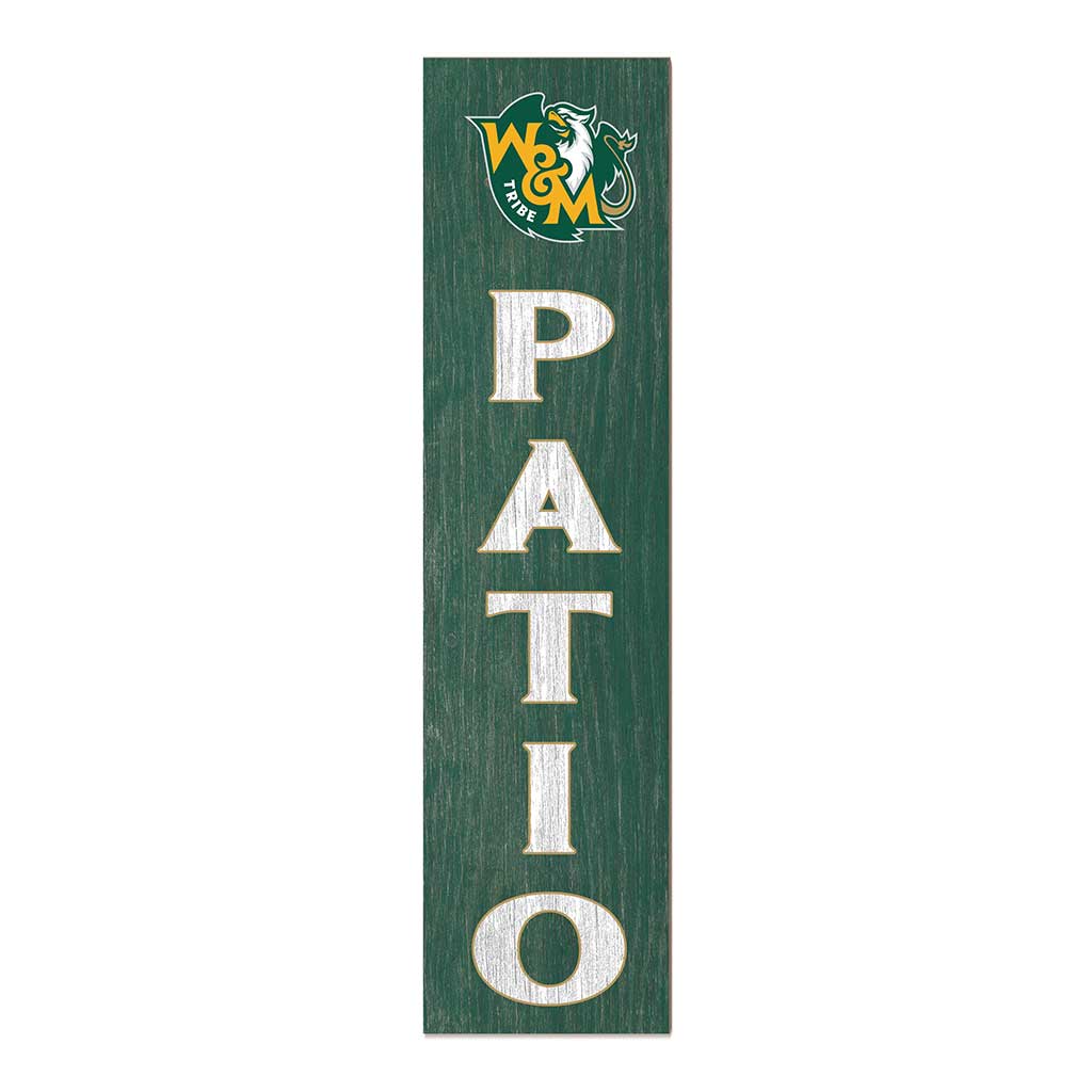 11x46 Leaning Sign Patio William and Mary Tribe