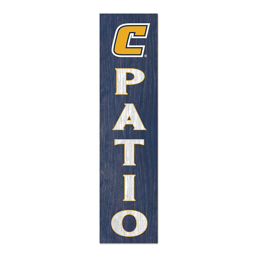 11x46 Leaning Sign Patio Tennessee Chattanooga Mocs