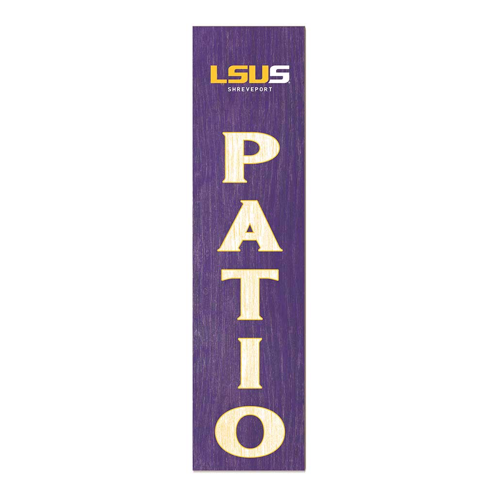 11x46 Leaning Sign Patio Louisiana State University at Shreveport Pilots