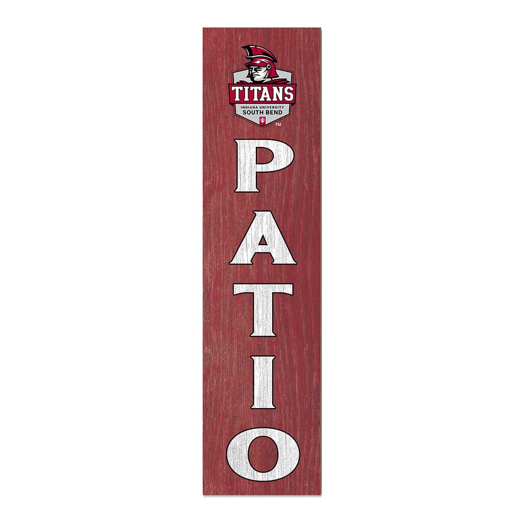 11x46 Leaning Sign Patio Indiana University South Bend Titans