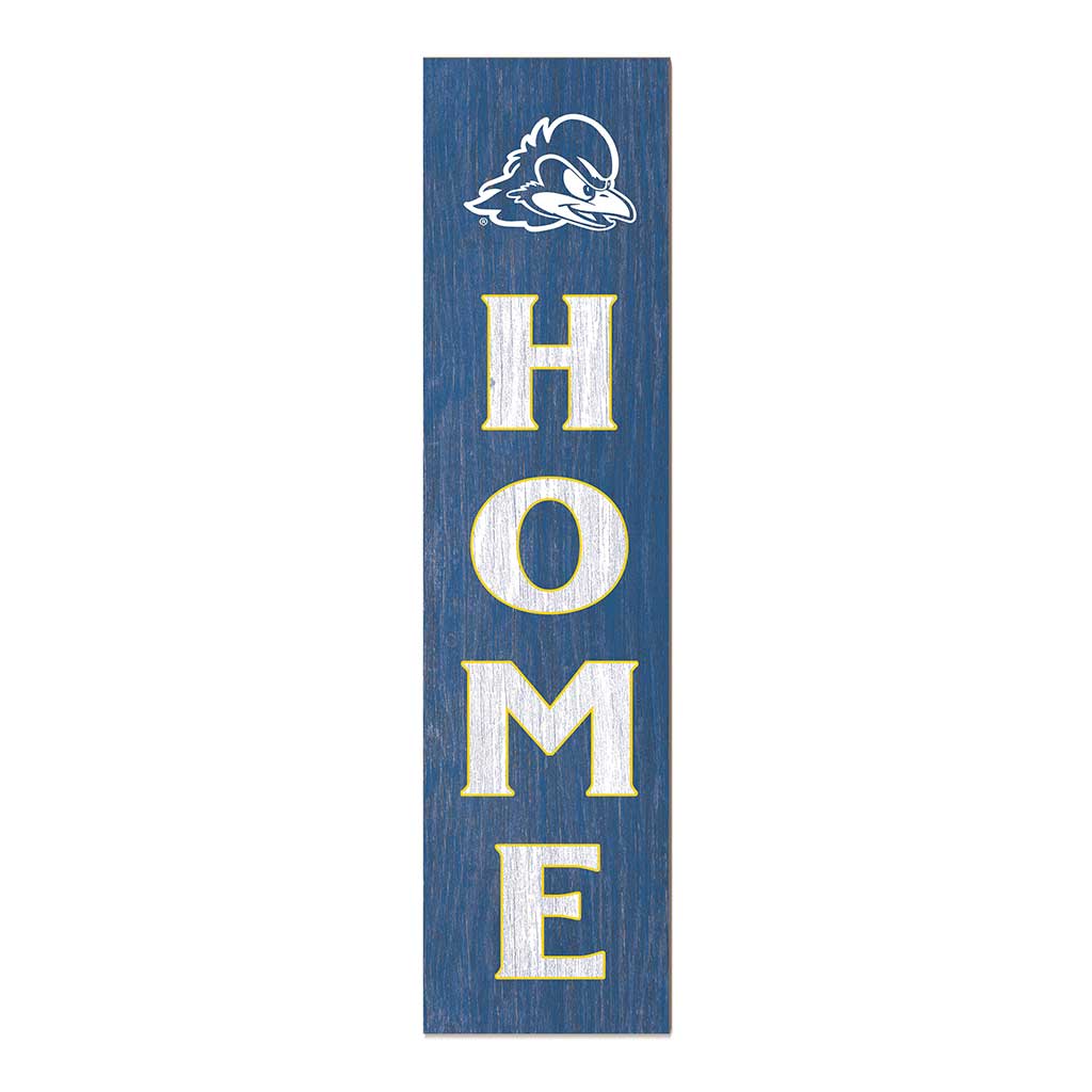 11x46 Leaning Sign Home Delaware Fightin Blue Hens