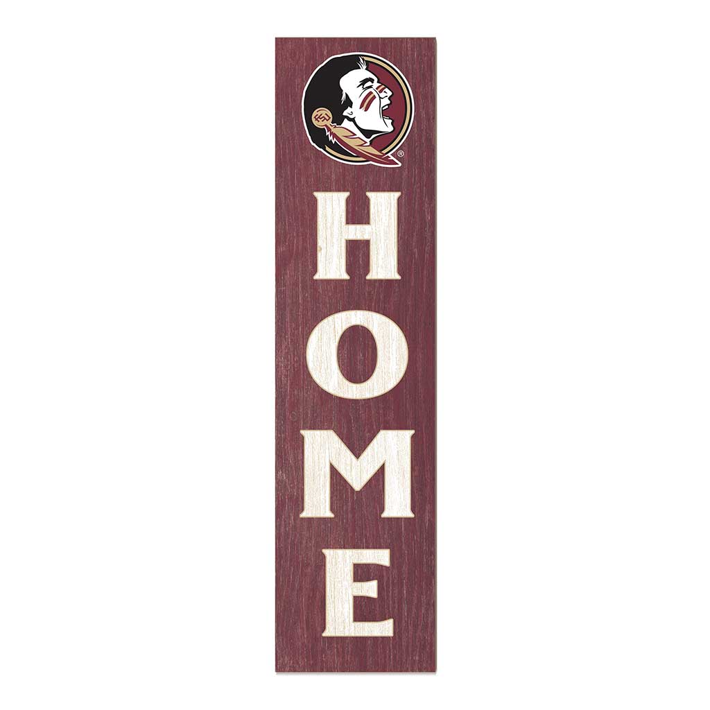 11x46 Leaning Sign Home Florida State Seminoles