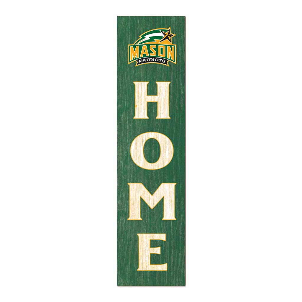 11x46 Leaning Sign Home George Mason Patriots