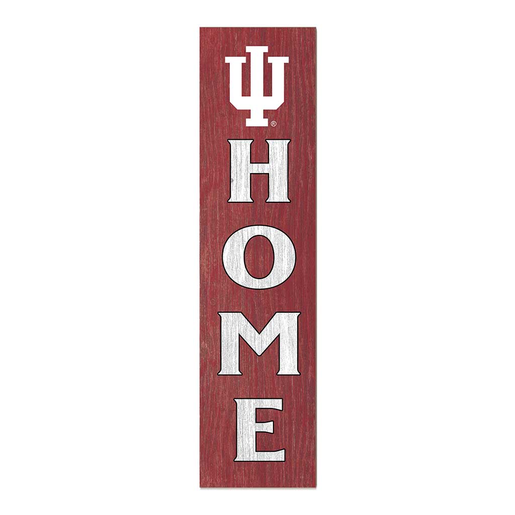 11x46 Leaning Sign Home Indiana Hoosiers