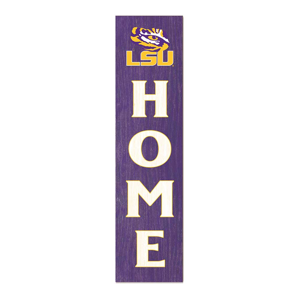 11x46 Leaning Sign Home LSU Fighting Tigers