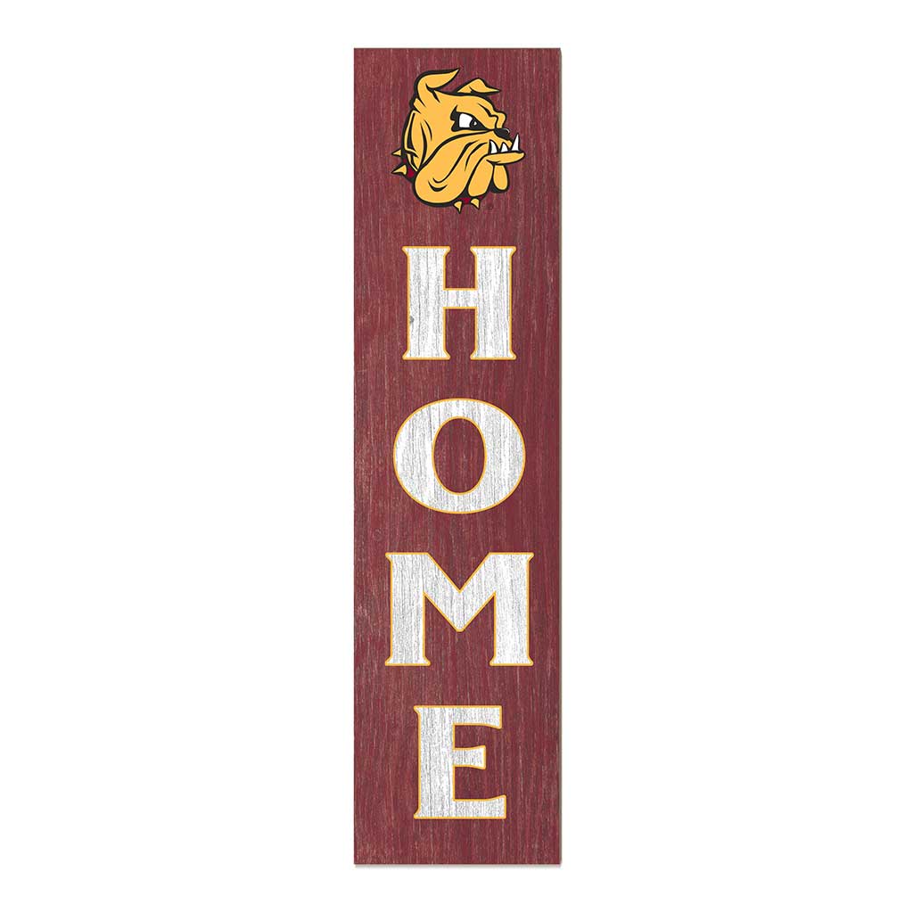 11x46 Leaning Sign Home Minnesota (Duluth) Bulldogs