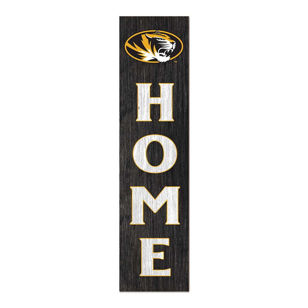 11x46 Leaning Sign Home Missouri Tigers