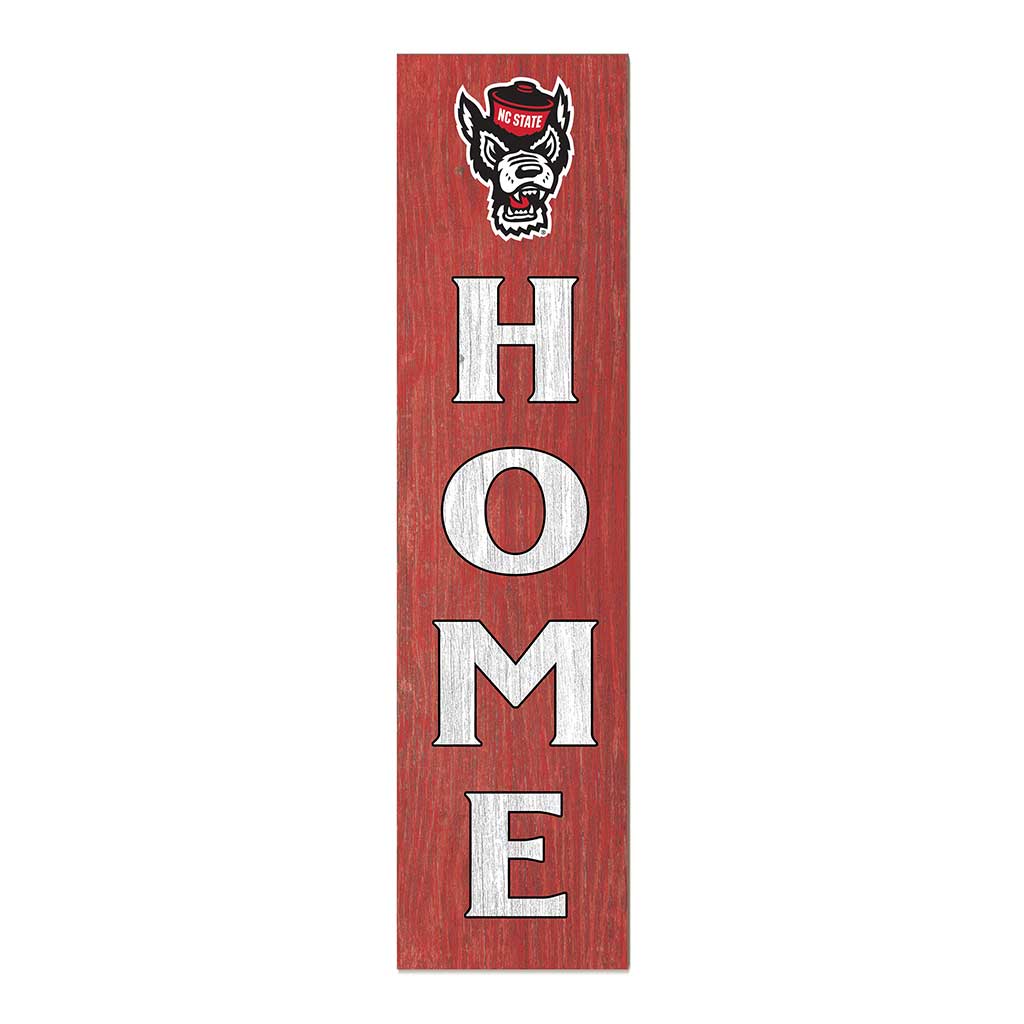 11x46 Leaning Sign Home North Carolina State Wolfpack