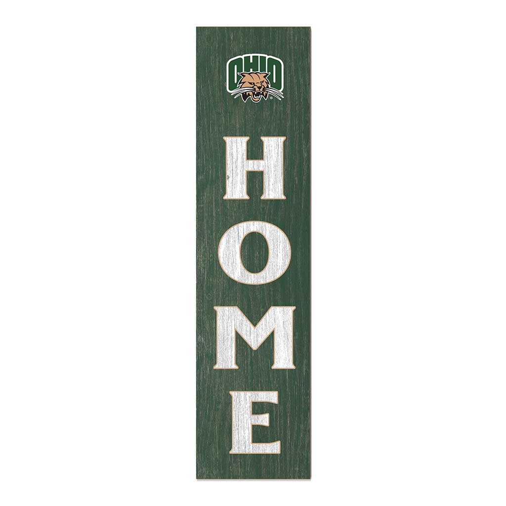 11x46 Leaning Sign Home Ohio Univ Bobcats