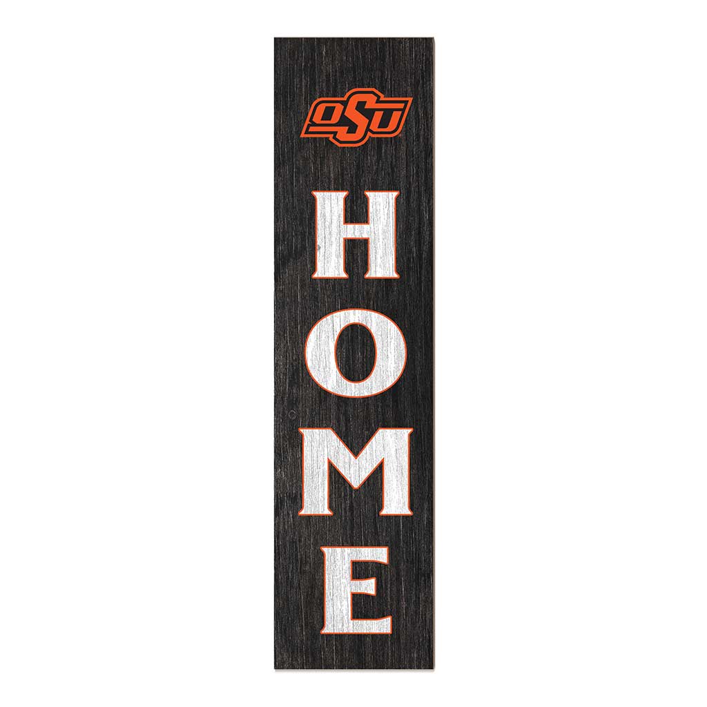 11x46 Leaning Sign Home Oklahoma State Cowboys