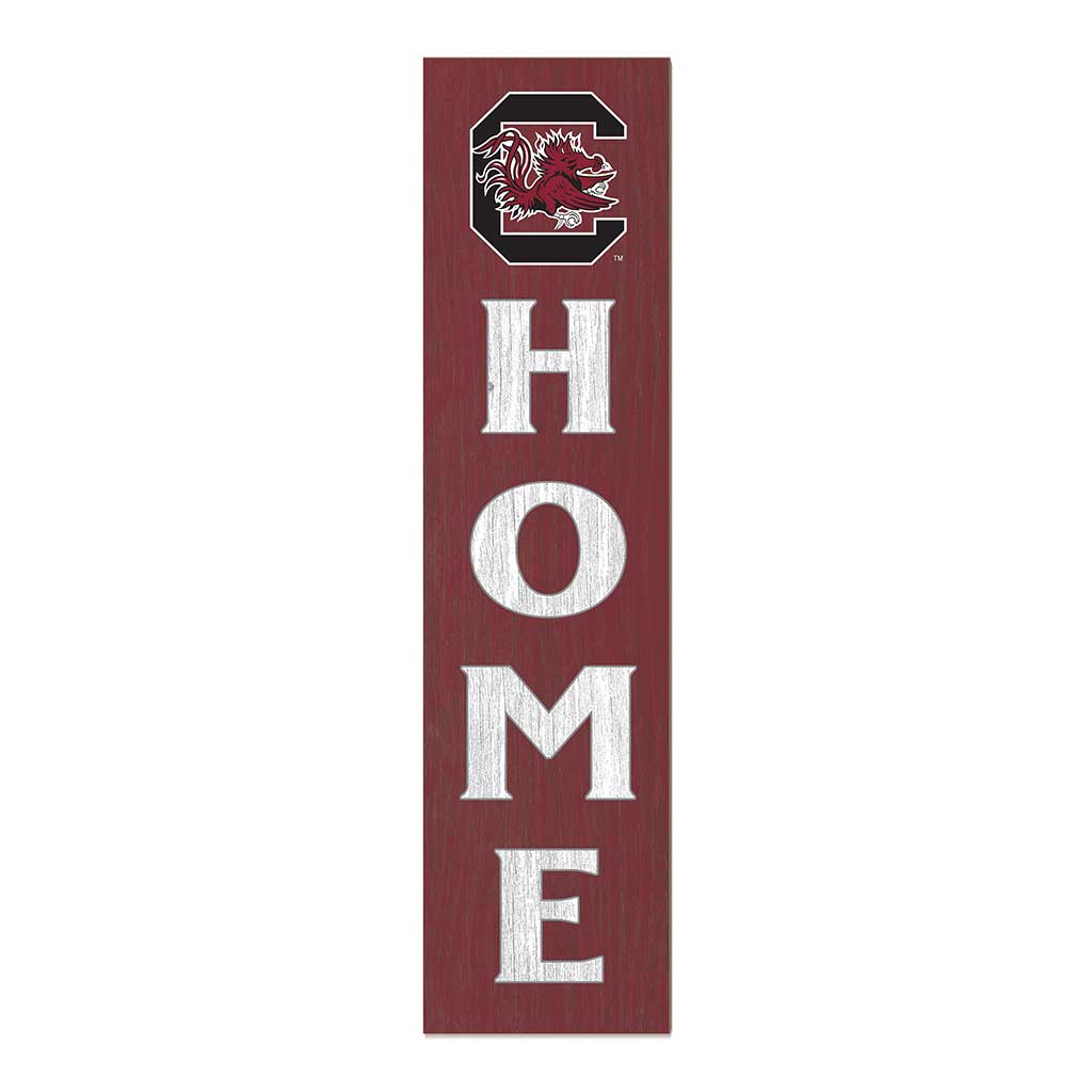 11x46 Leaning Sign Home South Carolina Gamecocks