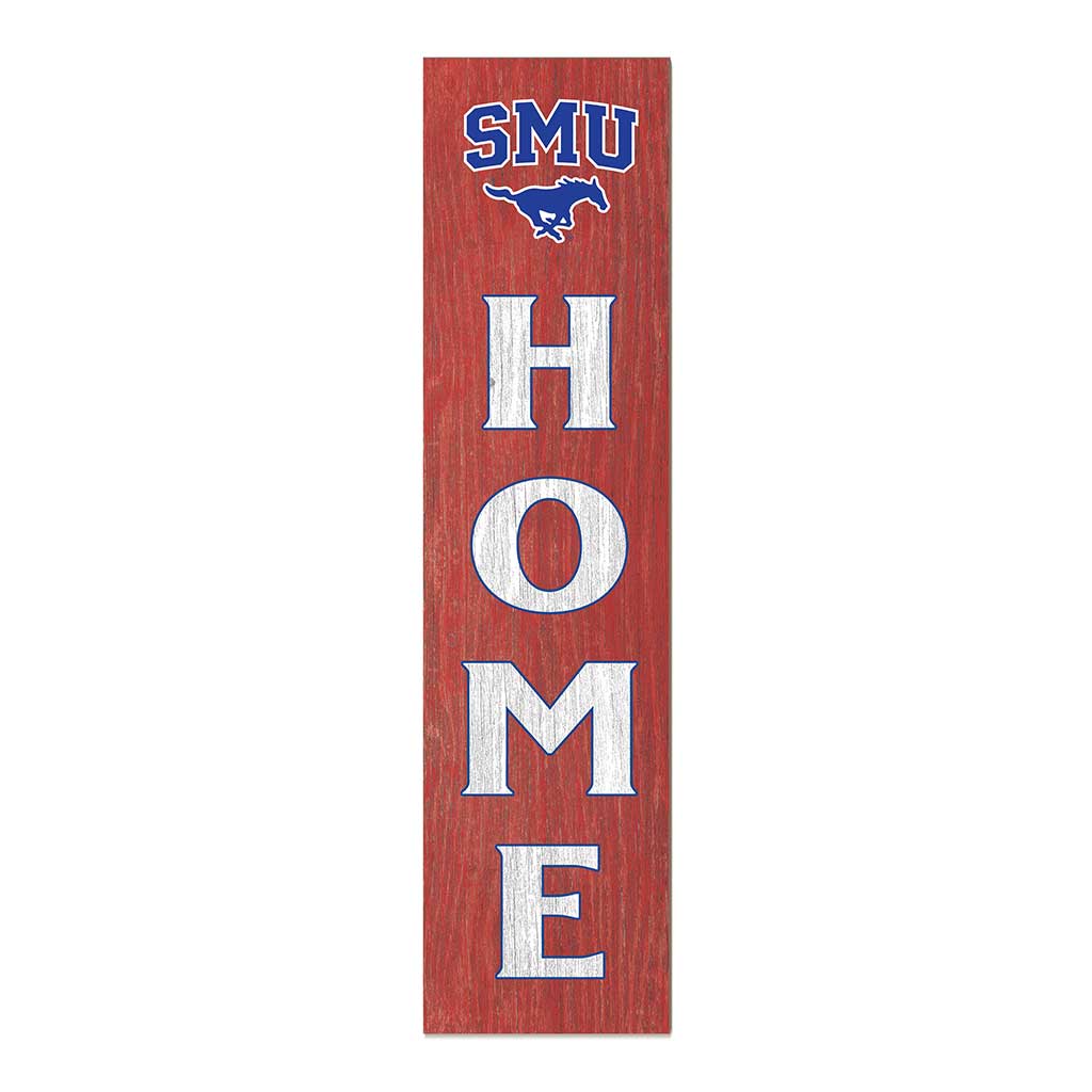 11x46 Leaning Sign Home Southern Methodist Mustangs