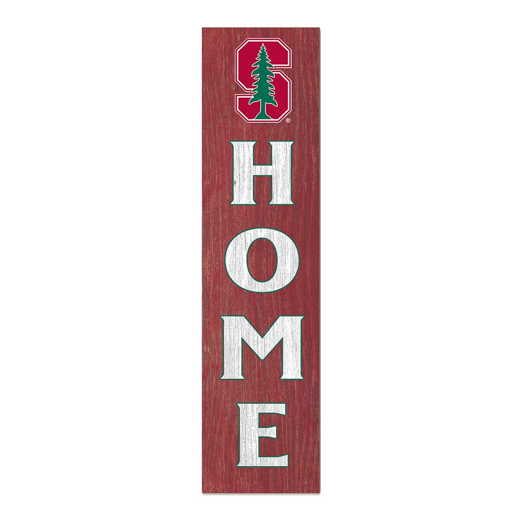 11x46 Leaning Sign Home Stanford Cardinal color