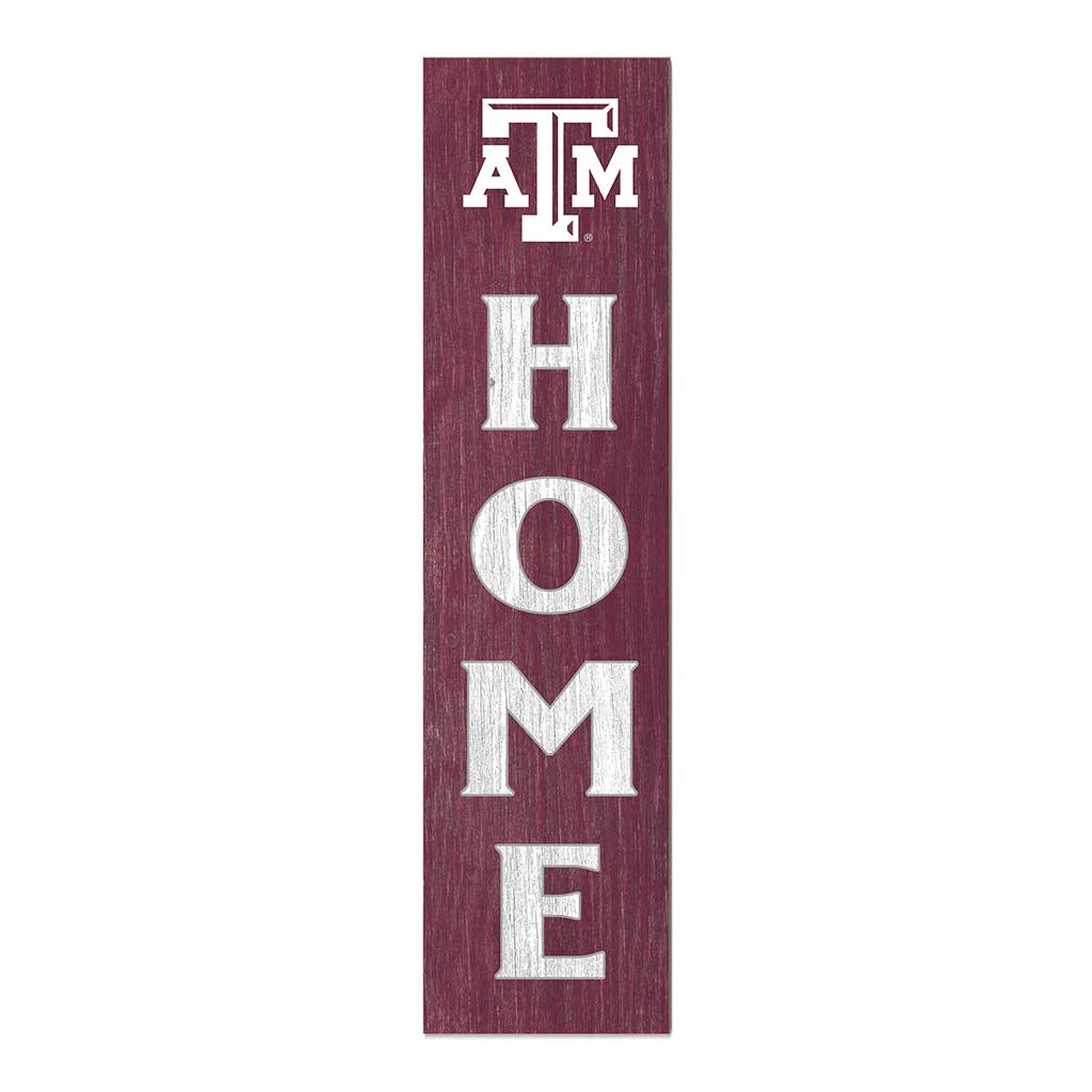 11x46 Leaning Sign Home Texas A&M Aggies