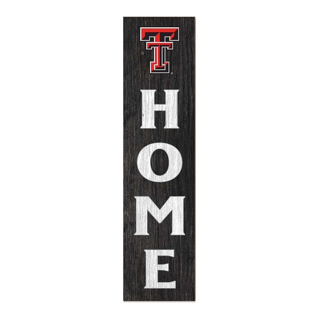 11x46 Leaning Sign Home Texas Tech Red Raiders