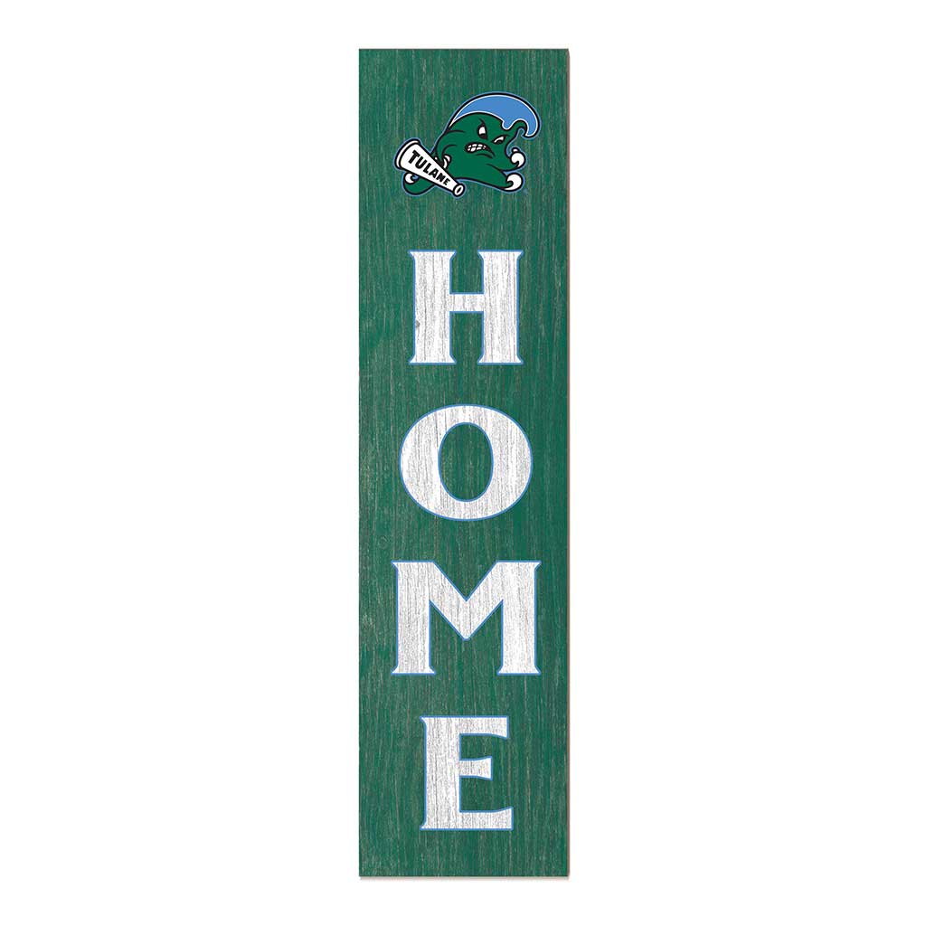 11x46 Leaning Sign Home Tulane Green Wave