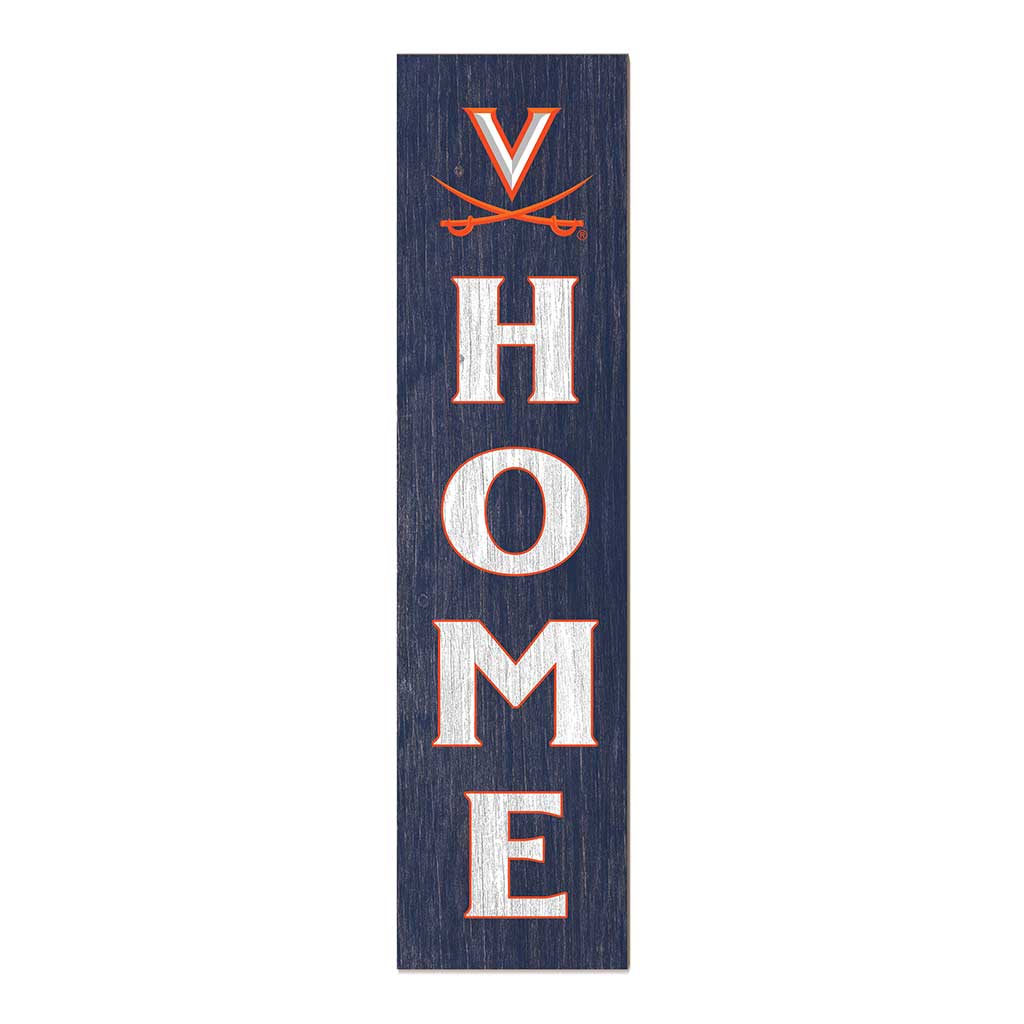 11x46 Leaning Sign Home Virginia Cavaliers