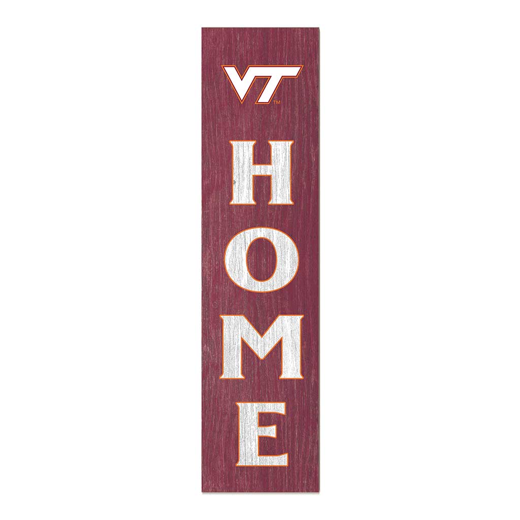 11x46 Leaning Sign Home Virginia Tech Hokies