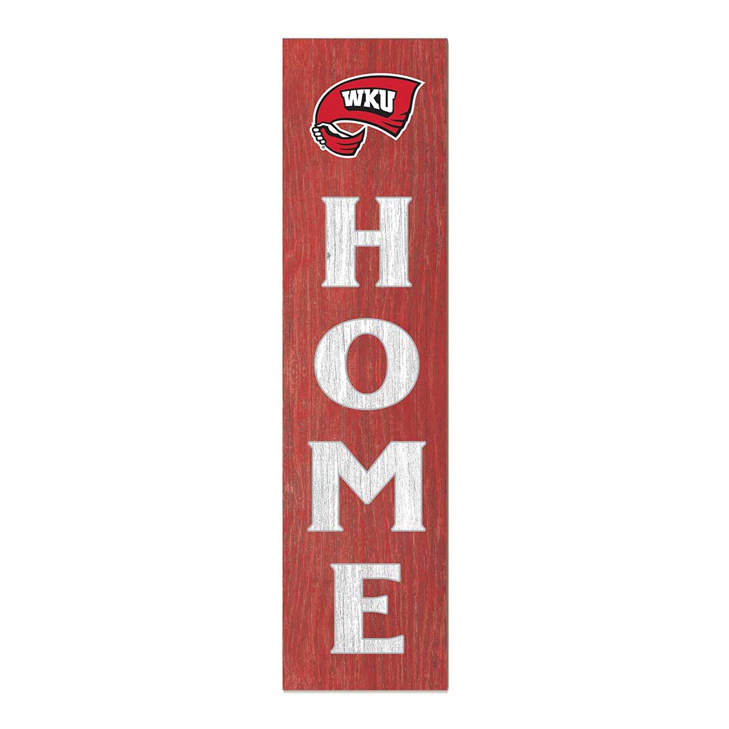 11x46 Leaning Sign Home Western Kentucky Hilltoppers