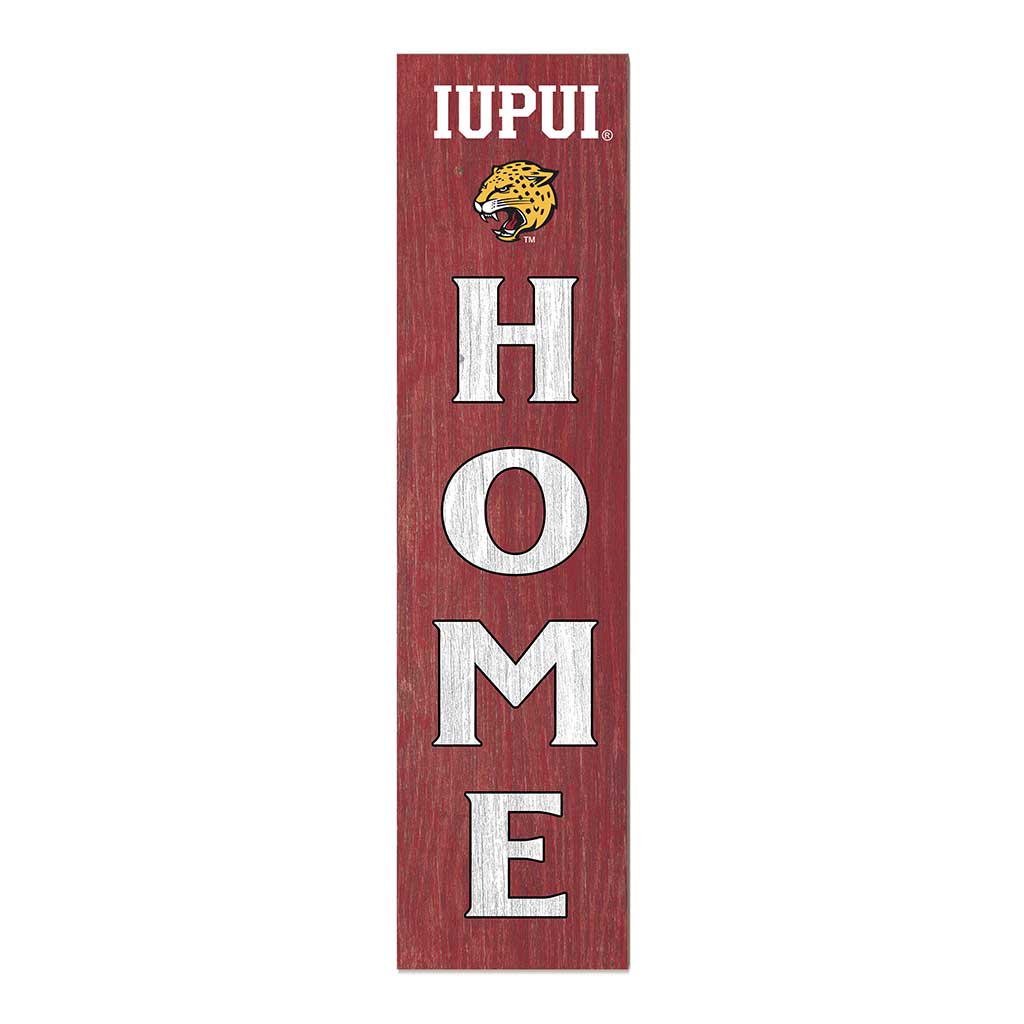 11x46 Leaning Sign Home Indiana-Purdue Indianapolis Jaguars