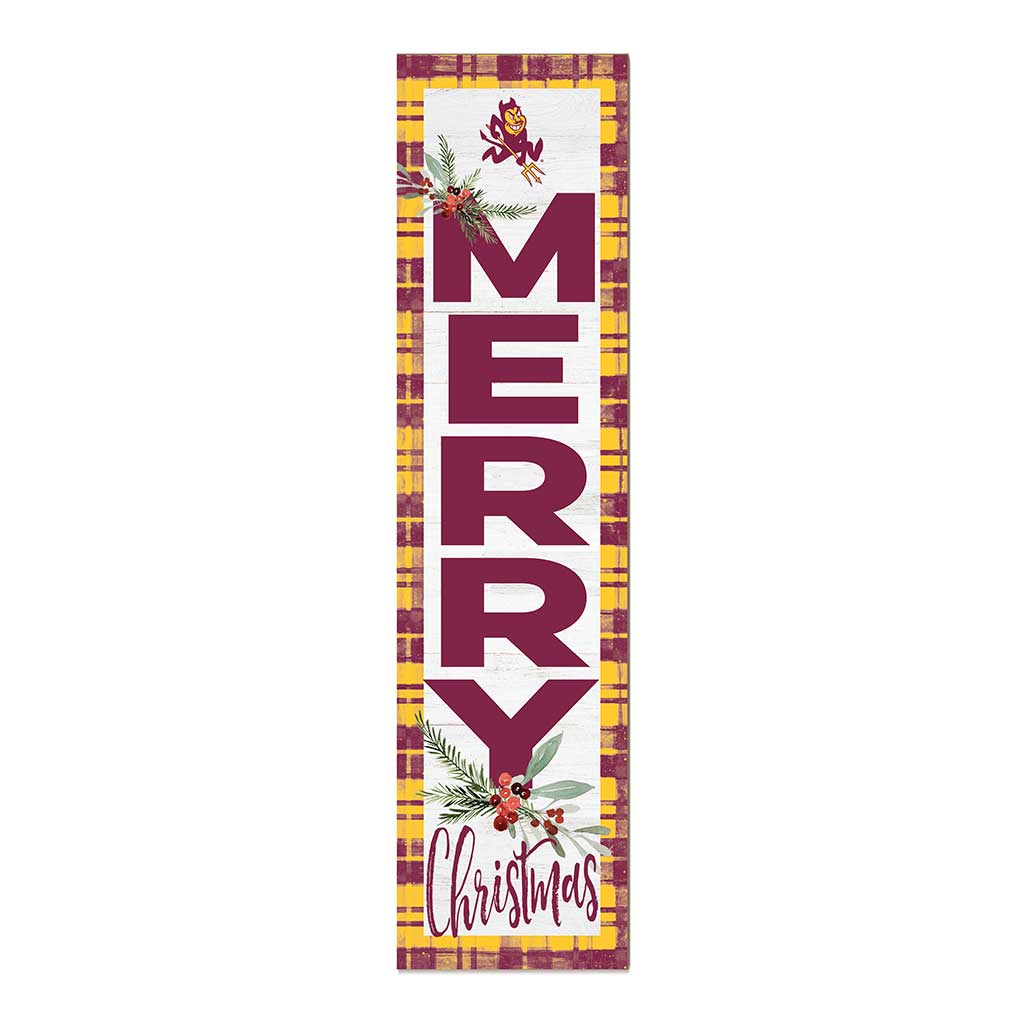 11x46 Merry Christmas Sign Arizona State Sun Devils