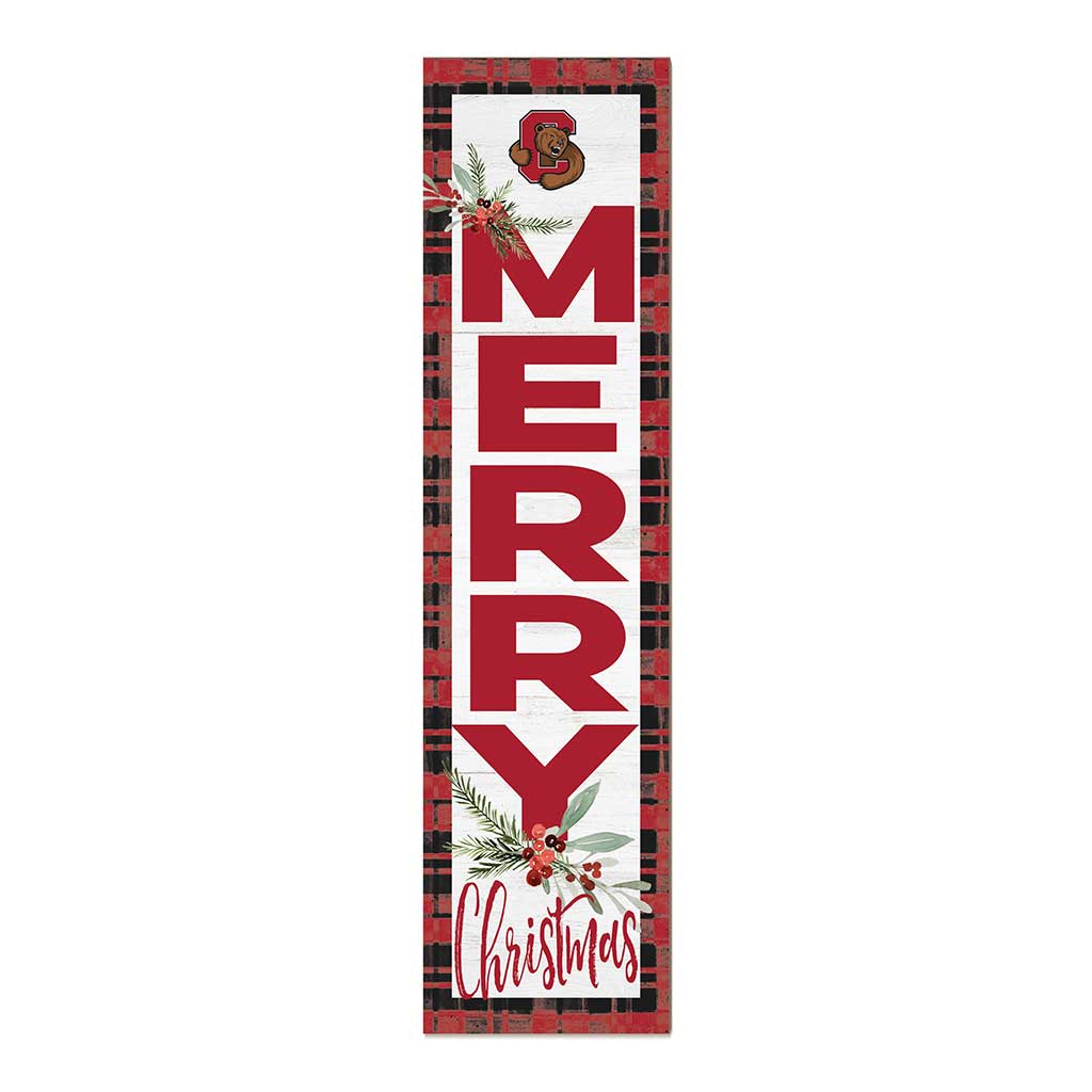 11x46 Merry Christmas Sign Cornell Big Red