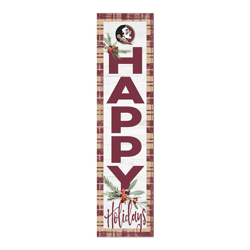 11x46 Merry Christmas Sign Florida State Seminoles