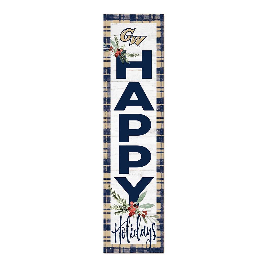 11x46 Merry Christmas Sign George Washington Univ Colonials