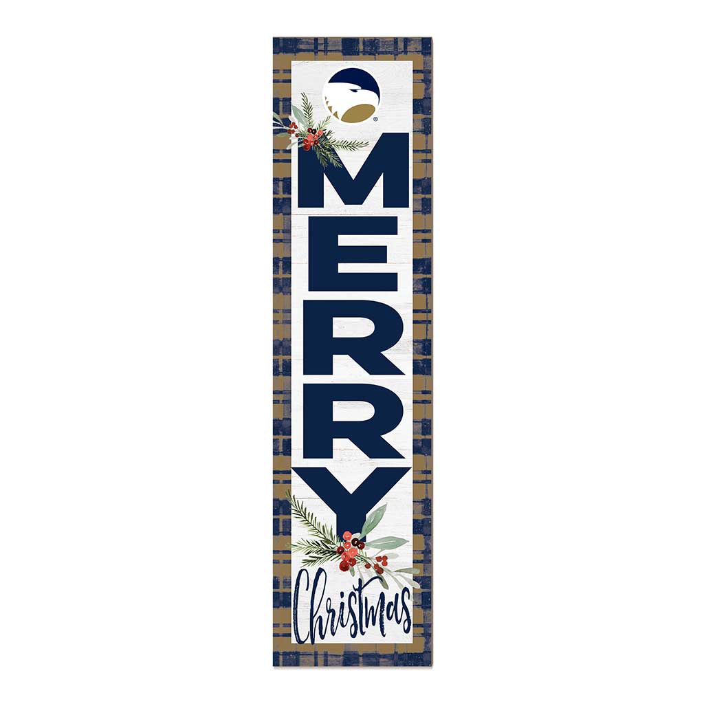 11x46 Merry Christmas Sign Georgia Southern Eagles