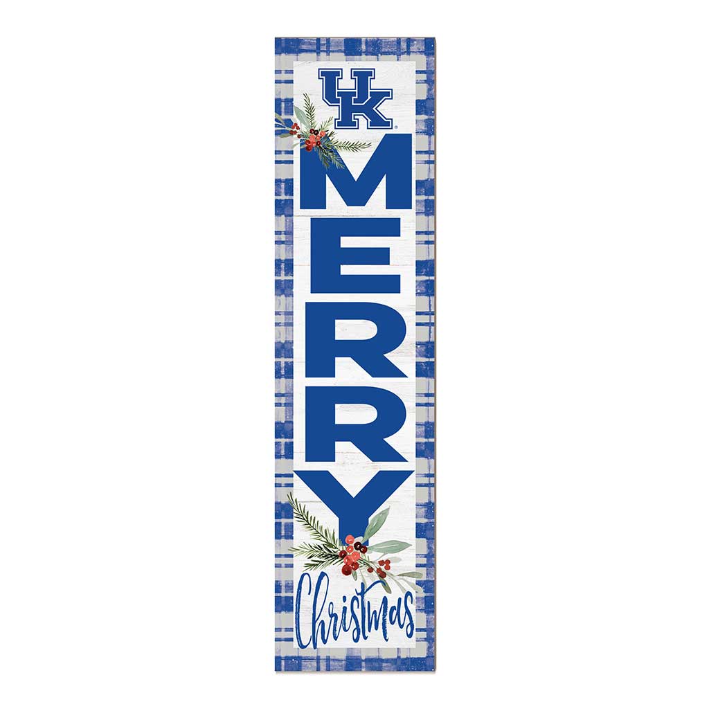 11x46 Merry Christmas Sign Kentucky Wildcats