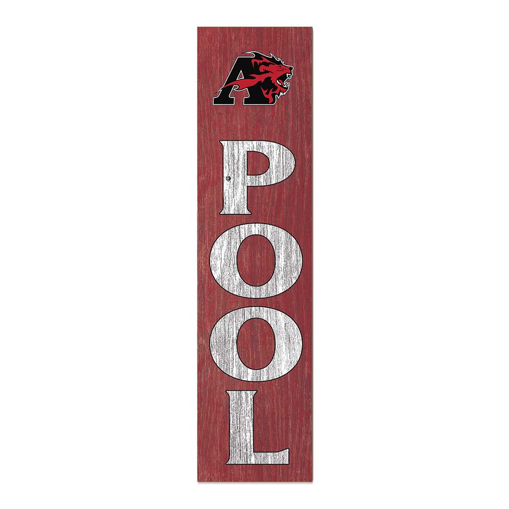 11x46 Leaning Sign Pool Albright College Lions