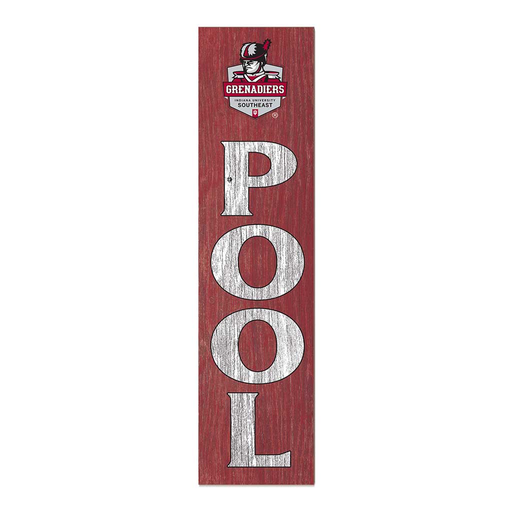 11x46 Leaning Sign Pool Indiana University Southeast Grenadiers