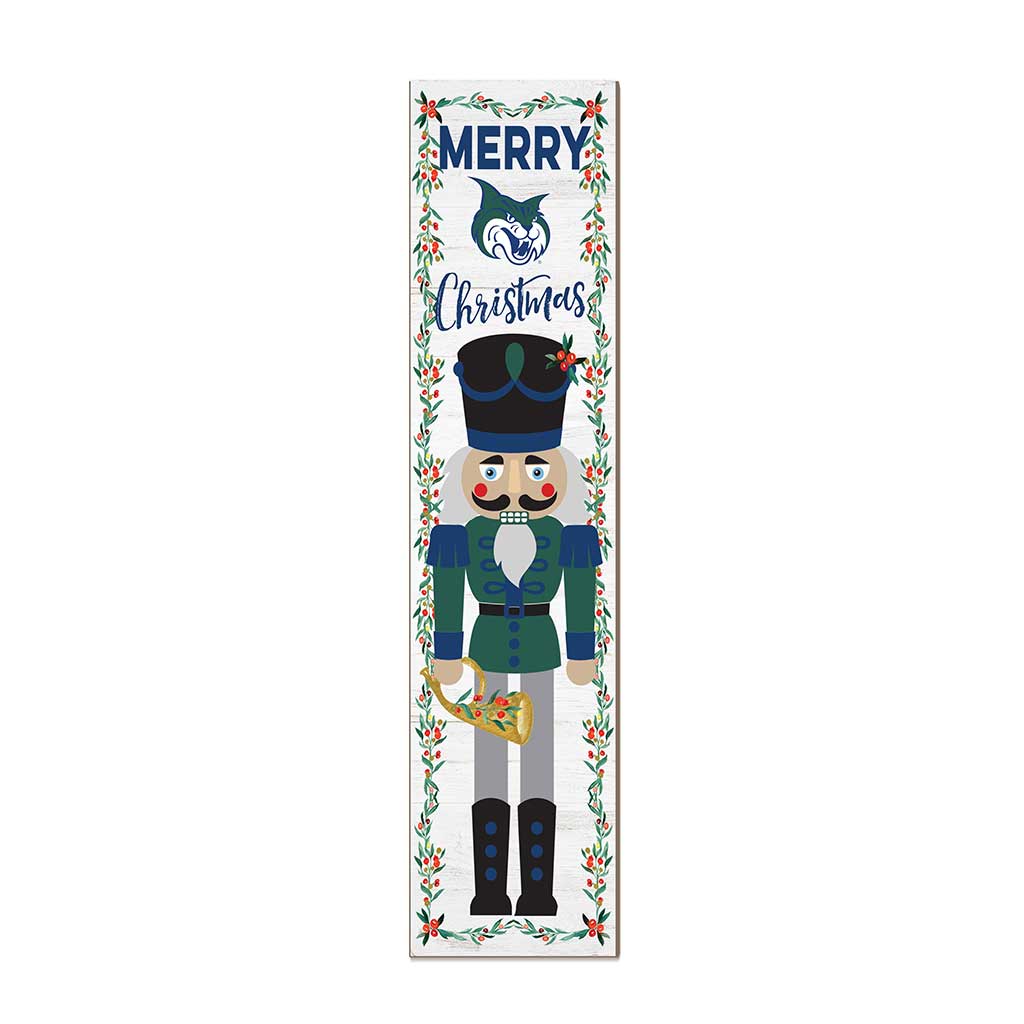 11x46 Leaning Sign Nutcracker Georgia College Bobcats