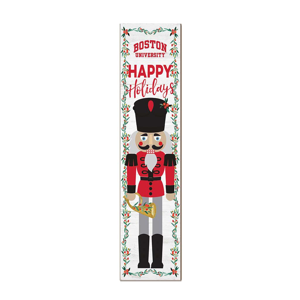 11x46 Leaning Sign Nutcracker Boston University Terriers