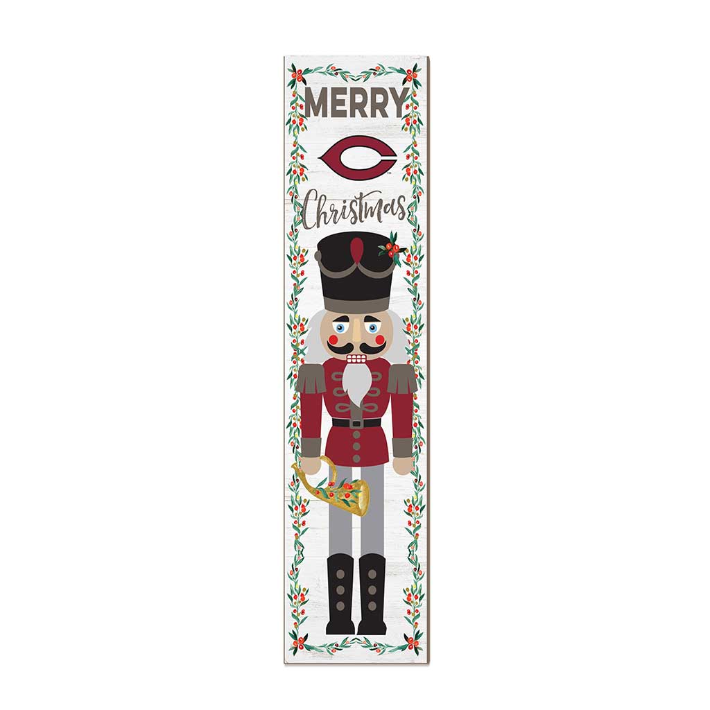 11x46 Leaning Sign Nutcracker University of Chicago Maroons