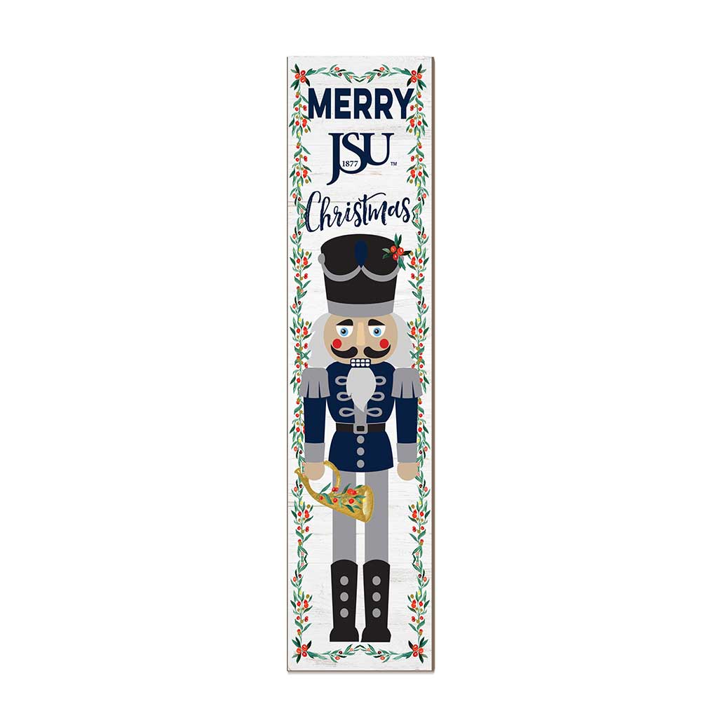 11x46 Leaning Sign Nutcracker Jackson State Tigers