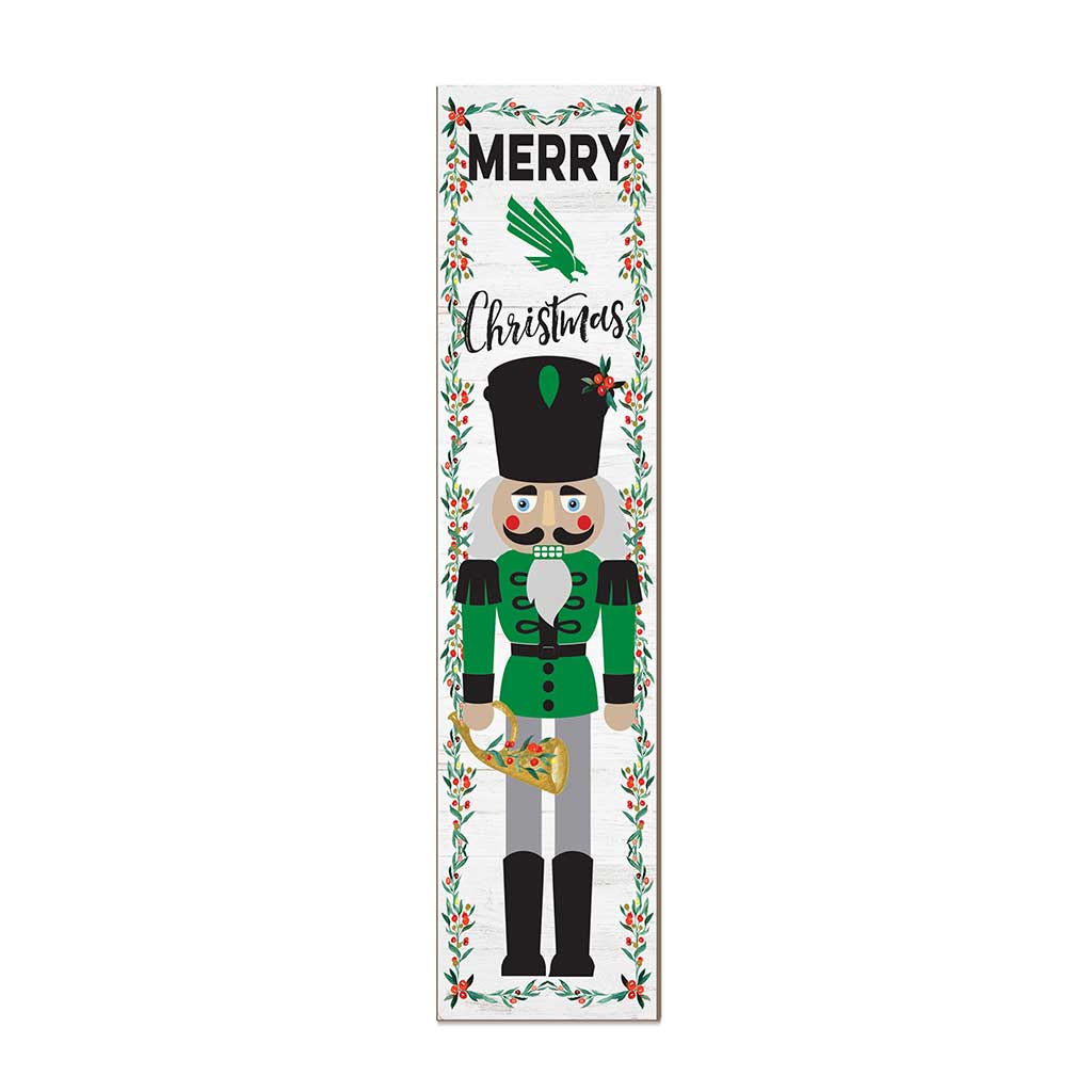 11x46 Leaning Sign Nutcracker North Texas Mean Green